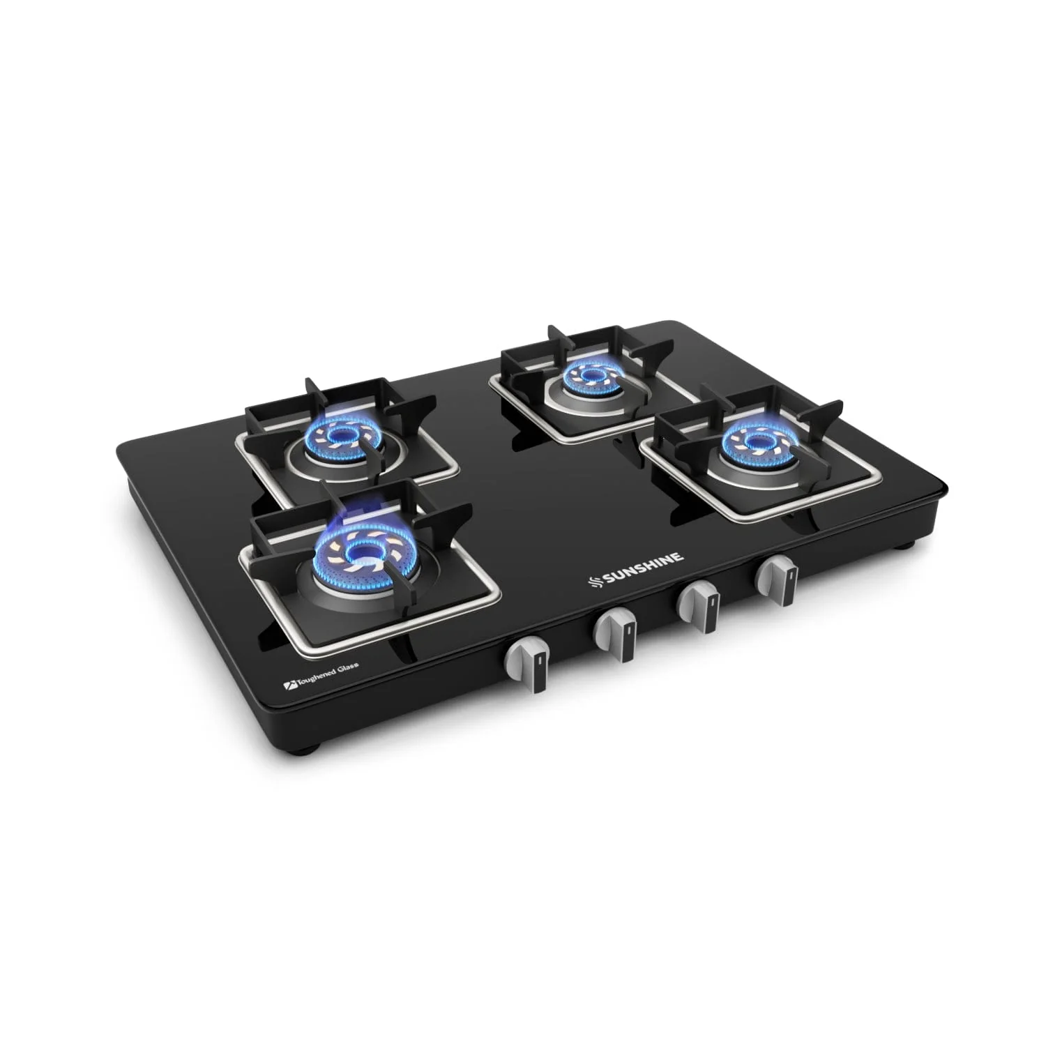 Sunshine Slimmest Aircross 4 Burner Gas Stove Manual Ignition